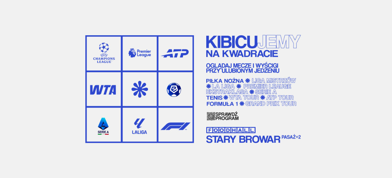 KibicuJemy – Sportowe Emocje w Food Hallu!